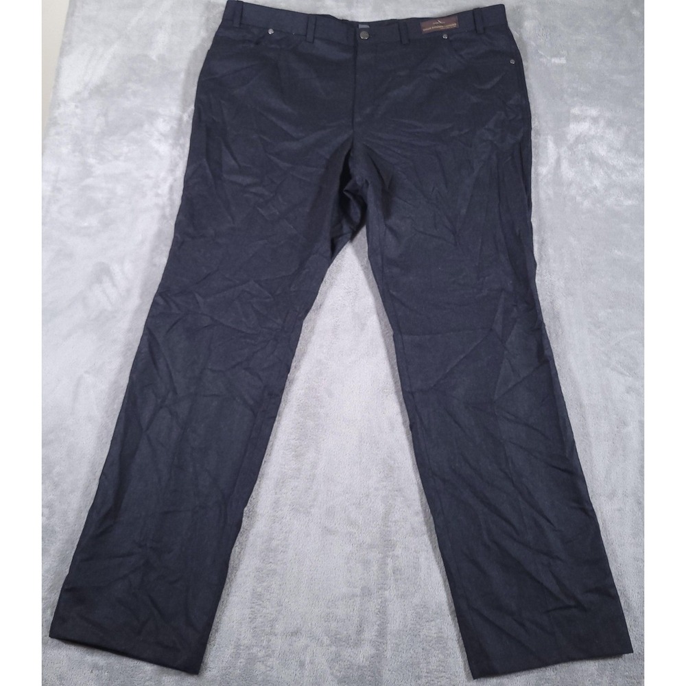 Riviera Jack Victor Pants Mens 44R Wool Vitale Barberis Canonico Italy Dress - Picture 2 of 11